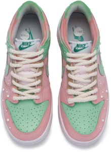 ナイキ ダンク ロー『ソフトピンク グリーンドリーム パール』カスタムシューズ FD1232-002(TeamR-女款梦幻珍珠) Shop ナイキ ダンク ロー『ソフトピンク グリーンドリーム パール』カスタムシューズ FD1232-002(TeamR-女款梦幻珍珠)