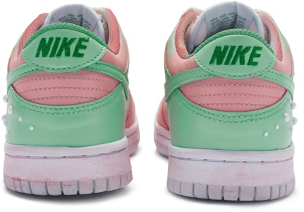 ナイキ ダンク ロー『ソフトピンク グリーンドリーム パール』カスタムシューズ FD1232-002(TeamR-女款梦幻珍珠) Purchase ナイキ ダンク ロー『ソフトピンク グリーンドリーム パール』カスタムシューズ FD1232-002(TeamR-女款梦幻珍珠)
