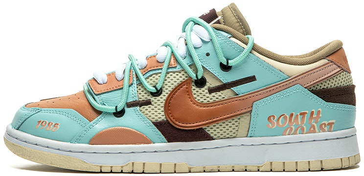custom-shoes-nike-dunk-low-southern-coast-brown-green