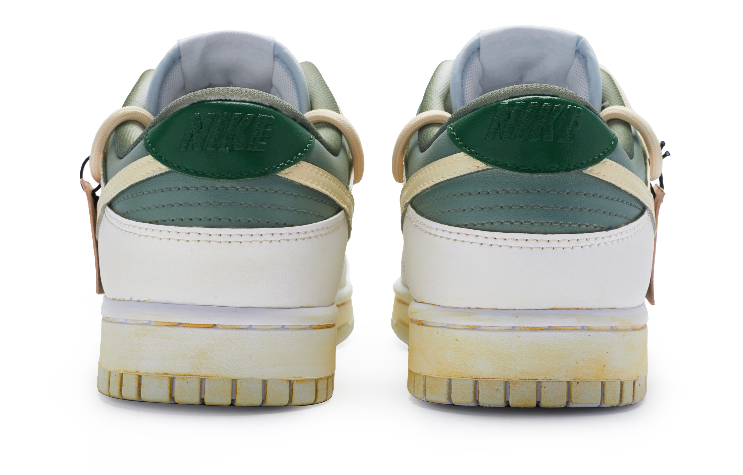 Purchase [Zapatillas Personalizadas] Nike Dunk Low 'Leche de Soya Matcha' DV0831-101(Team80-男款豆乳抹茶白绿黄)