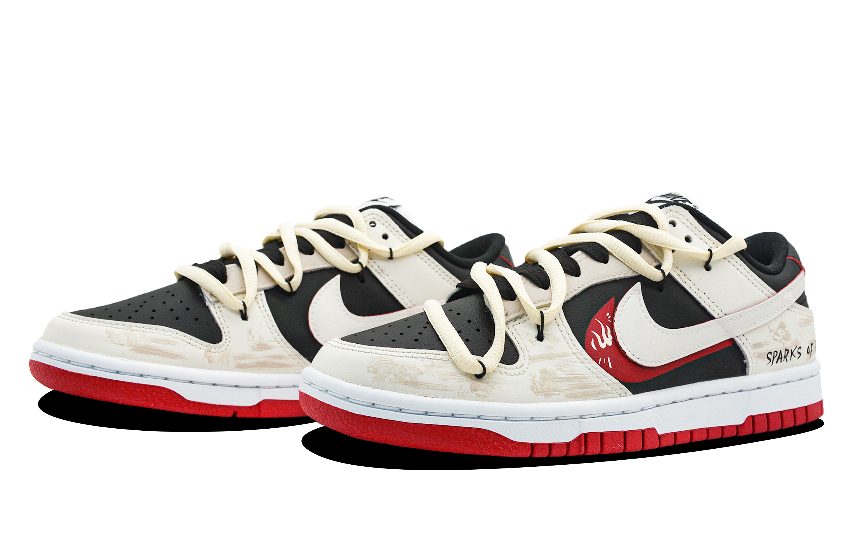 Shop 【定制鞋款】耐克Dunk Low“火花点燃” FD9762-061-466478