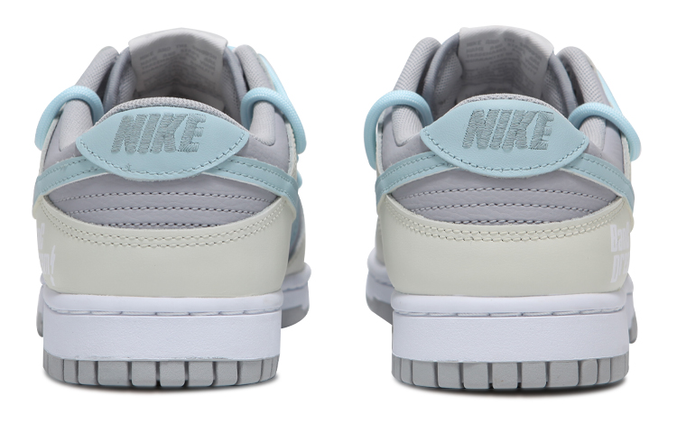 Lookbook [Kasut Custom] Nike Dunk Low 'Krim Harimau Biru Tali Bercerai Berbintik' DJ6188-003(Team24-男款米灰蓝)