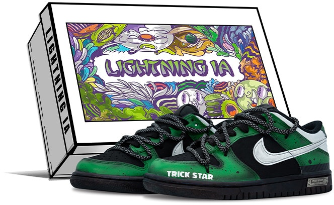 custom-shoes-nike-dunk-low-speed-h2-r-green-black