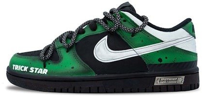 나이키 덩크 로우 '스피드 H2R 그린 블랙' (커스텀) DH9765-002(Team7-女款疾速H2R) Order 나이키 덩크 로우 '스피드 H2R 그린 블랙' (커스텀) DH9765-002(Team7-女款疾速H2R)