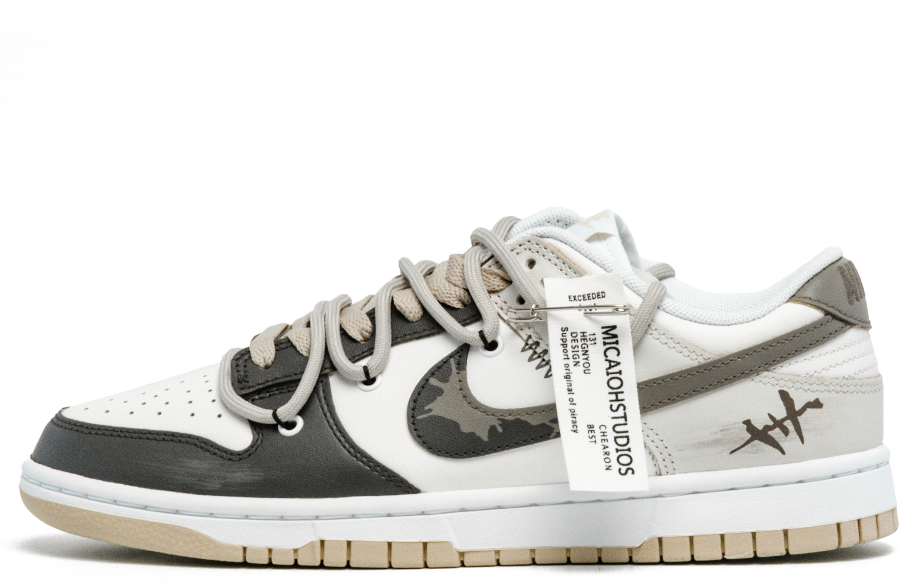 Buy [Kasut Custom] Nike Dunk Low 'Splatter Crackle Graffiti' DV0833-100(Team94-男款夏日狂欢)