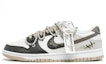 Buy 【訂製球鞋】Nike Dunk Low 潑墨 裂痕 塗鴉 布貼 復古舒適百搭 防滑耐磨 低幫 板鞋 男款 黑白