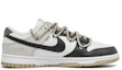 Order 【訂製球鞋】Nike Dunk Low 潑墨 裂痕 塗鴉 布貼 復古舒適百搭 防滑耐磨 低幫 板鞋 男款 黑白