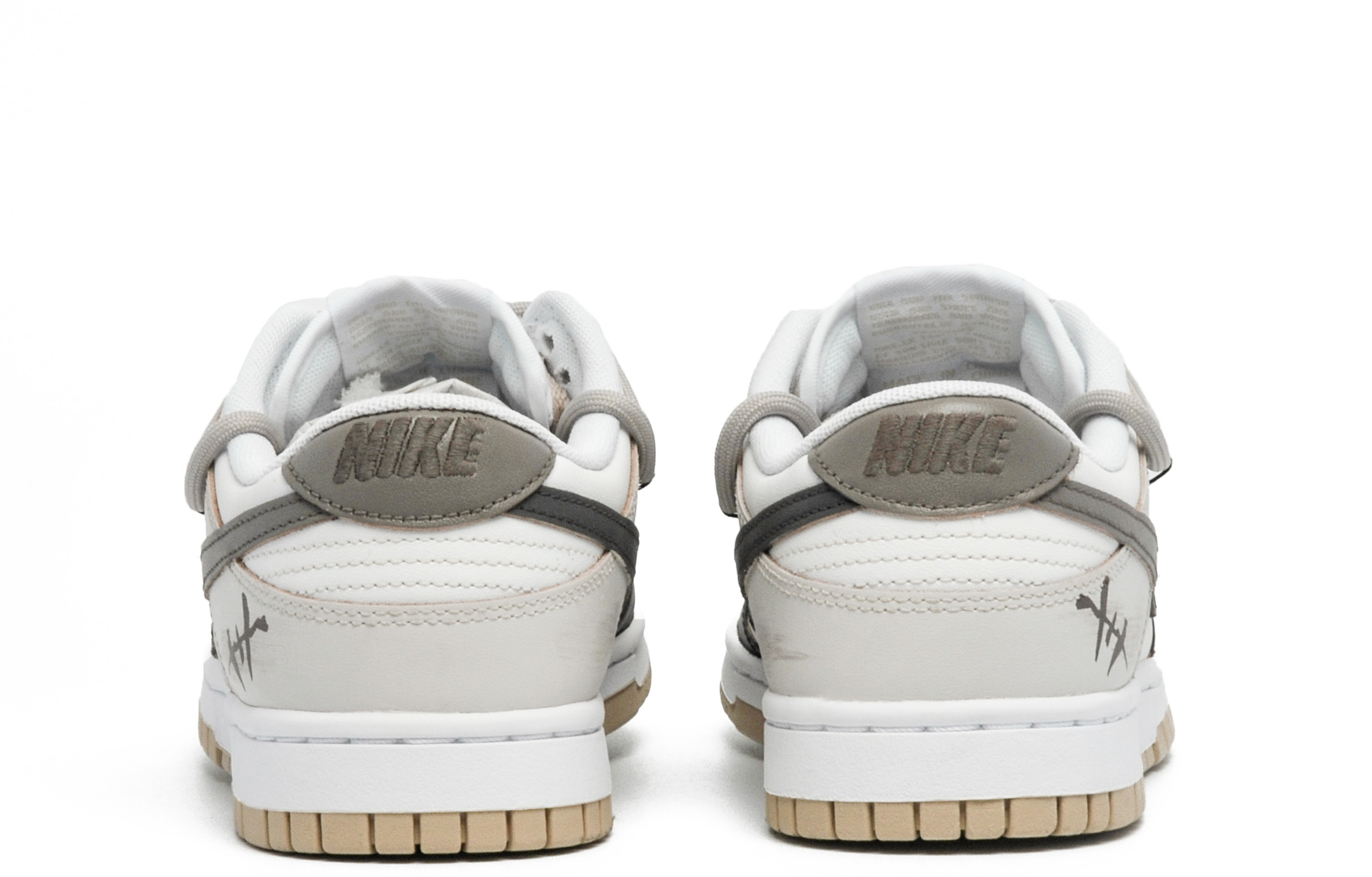 Shop [Kasut Custom] Nike Dunk Low 'Splatter Crackle Graffiti' DV0833-100(Team94-男款夏日狂欢)