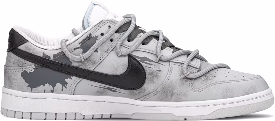 나이키 덩크 로우 '스플래터 그라피티 블루 그레이' (커스텀) DV0831-101-466458 Order 나이키 덩크 로우 '스플래터 그라피티 블루 그레이' (커스텀) DV0831-101-466458