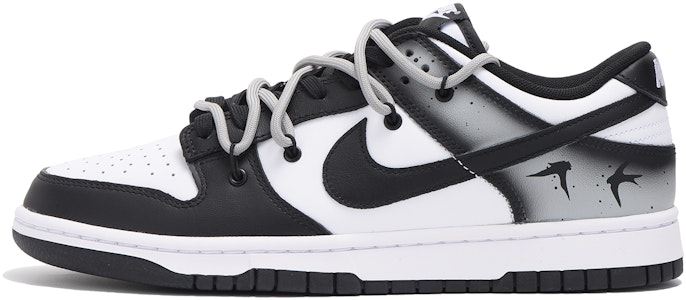 나이키 덩크 로우 '스플래터 스왈로우 블랙 화이트 그레이' (커스텀) CW1590-100(Team拾伍-女款黑灰燕子) Buy 나이키 덩크 로우 '스플래터 스왈로우 블랙 화이트 그레이' (커스텀) CW1590-100(Team拾伍-女款黑灰燕子)