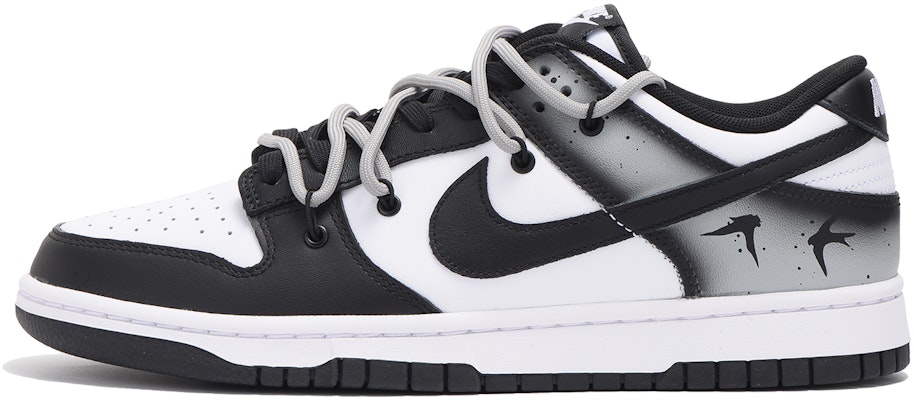 나이키 덩크 로우 '스플래터 스왈로우 블랙 화이트 그레이' (커스텀) CW1590-100(Team拾伍-女款黑灰燕子) Buy 나이키 덩크 로우 '스플래터 스왈로우 블랙 화이트 그레이' (커스텀) CW1590-100(Team拾伍-女款黑灰燕子)