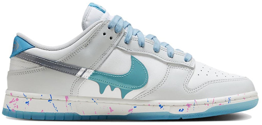 【訂製球鞋】 Nike Dunk Low 流體潑墨 潮流風尚 塗鴉藝術 多巴胺穿搭 防滑 低幫 板鞋 男女同款 白藍粉 Order 【訂製球鞋】 Nike Dunk Low 流體潑墨 潮流風尚 塗鴉藝術 多巴胺穿搭 防滑 低幫 板鞋 男女同款 白藍粉