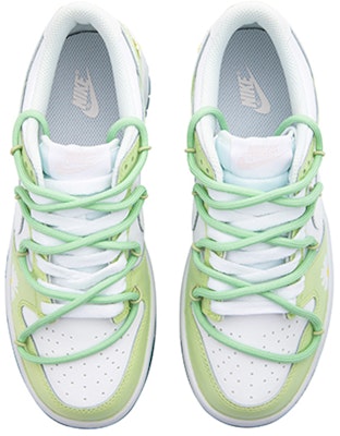 【定制鞋】耐克Dunk Low '春季雏菊白-绿'篮球鞋 FD9911-101(TeamF-春日小雏菊) Shop 【定制鞋】耐克Dunk Low '春季雏菊白-绿'篮球鞋 FD9911-101(TeamF-春日小雏菊)