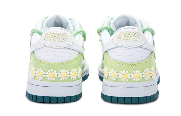 Purchase 【カスタムシューズ】ナイキ ダンク ロー 'スプリングデイジー 白-緑' FD9911-101(TeamF-春日小雏菊)