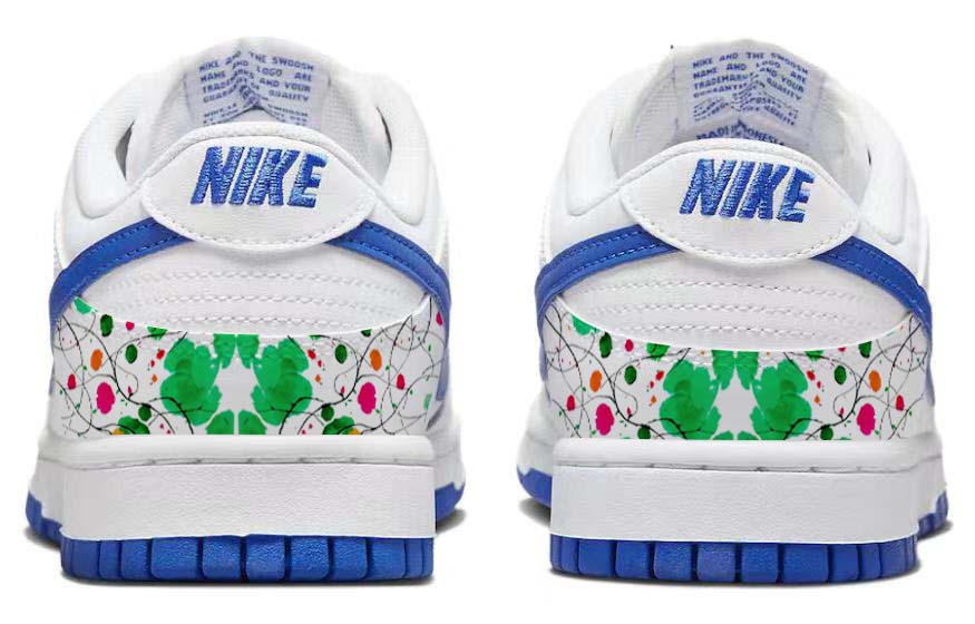 Purchase [Sepatu Kustom] Nike Dunk Low 'Hijau Musim Semi-Merah dan Biru' DV0831-104(Team181-花红草绿)