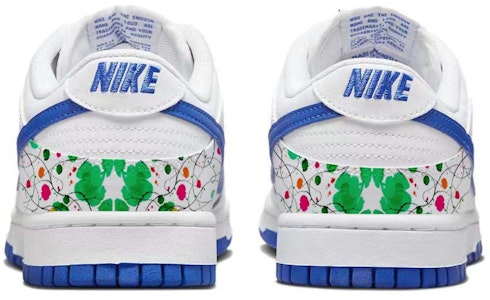 【訂製球鞋】Nike Dunk 春草鳴燕 桃紅柳綠 防滑耐磨 低筒 板鞋 男款 藍白 Purchase 【訂製球鞋】Nike Dunk 春草鳴燕 桃紅柳綠 防滑耐磨 低筒 板鞋 男款 藍白