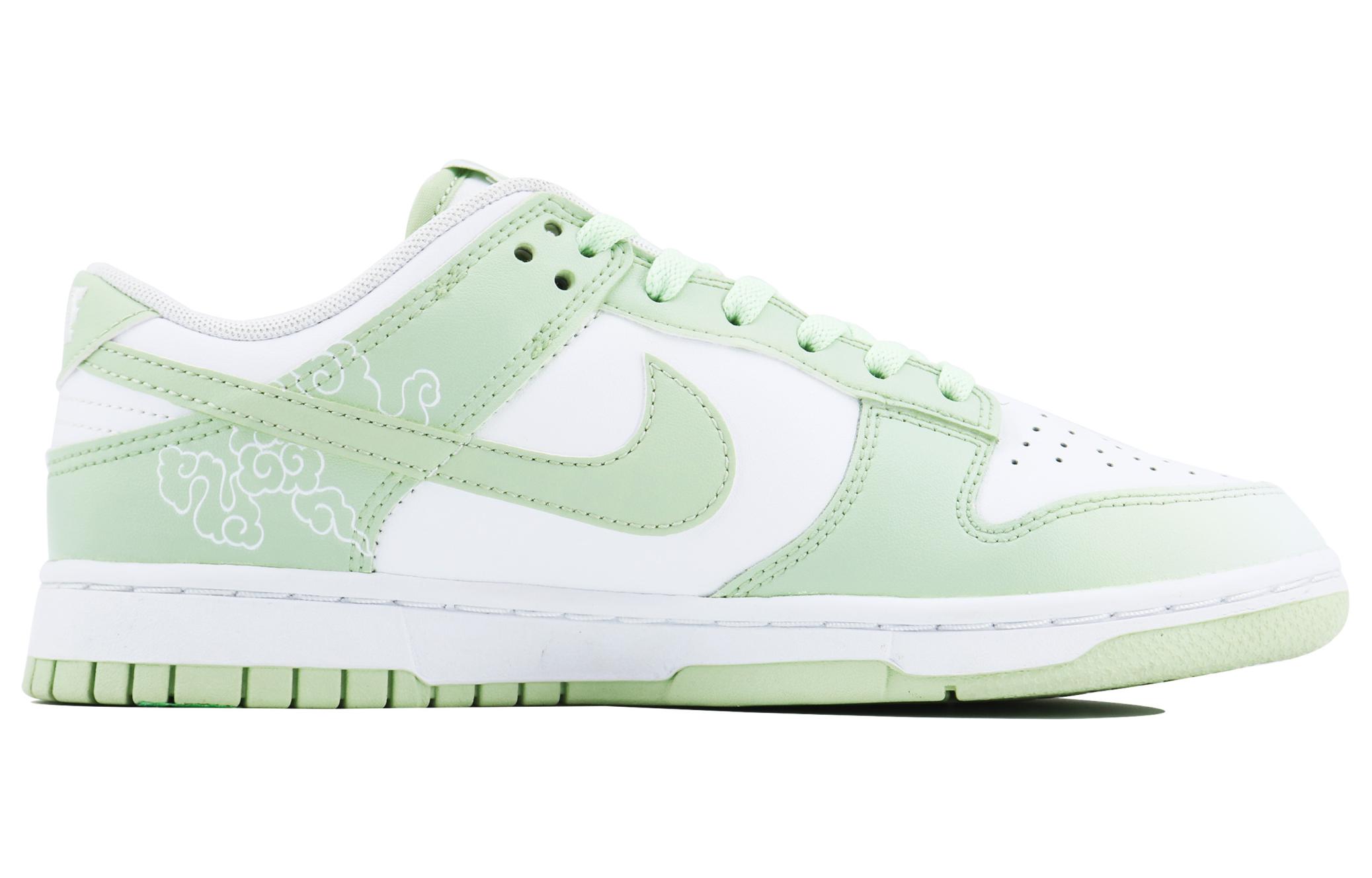 Lookbook [Zapatos Personalizados] Nike Dunk Low 'Tema Primaveral Blanco-Verde' DV0831-105（Team168-南枝礼袋S-BOX）