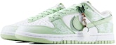 Shop 【客製球鞋】 Nike Dunk SDS 南枝 春日主題 祥雲 國風 新中式 復古休閒 低筒 溜板鞋 男款 白綠