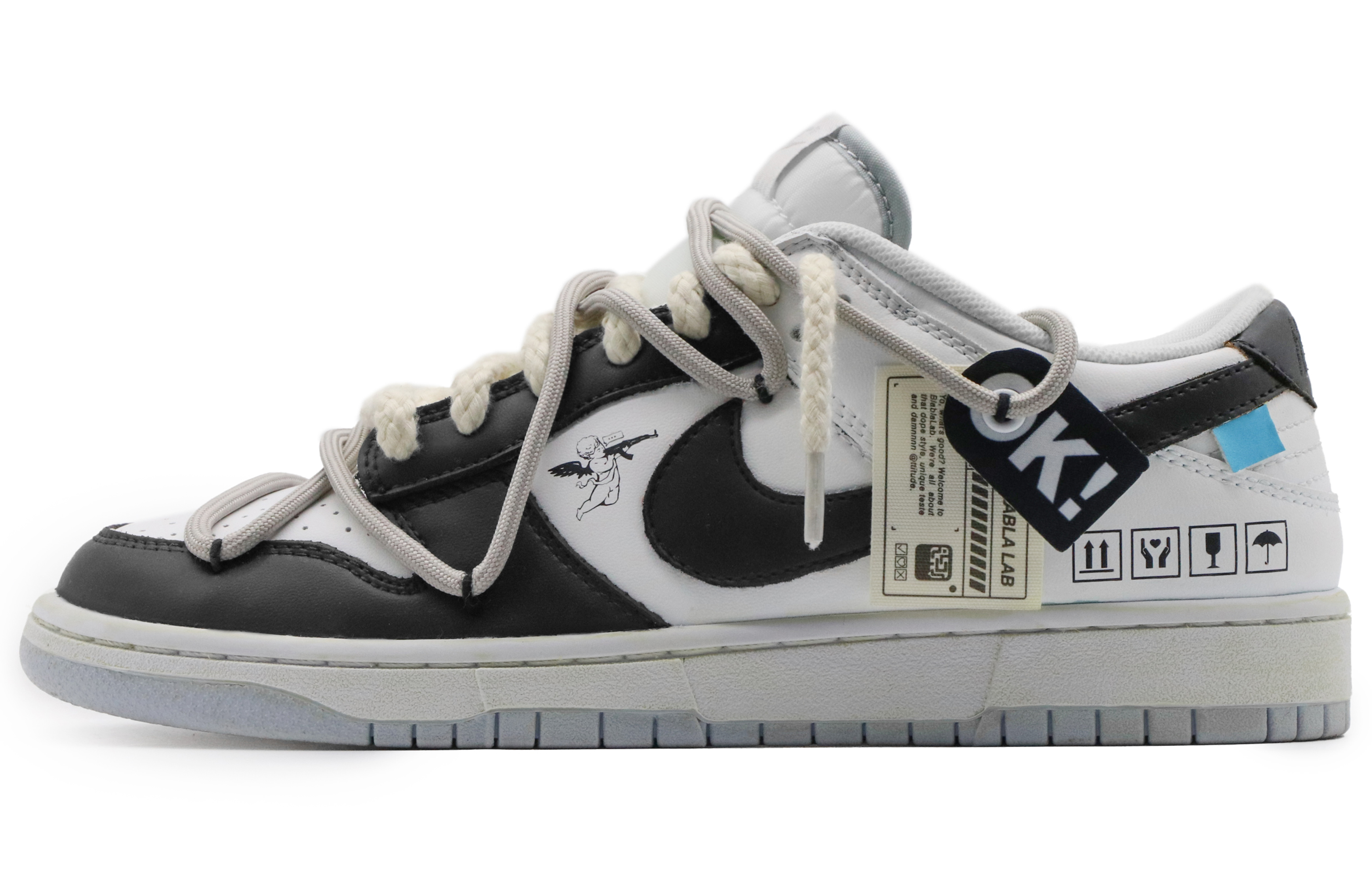 Buy カスタム ダンク ロー "宇宙探査" (ブラック/グレー) DV0831-101(Team57-男款星程迷航)