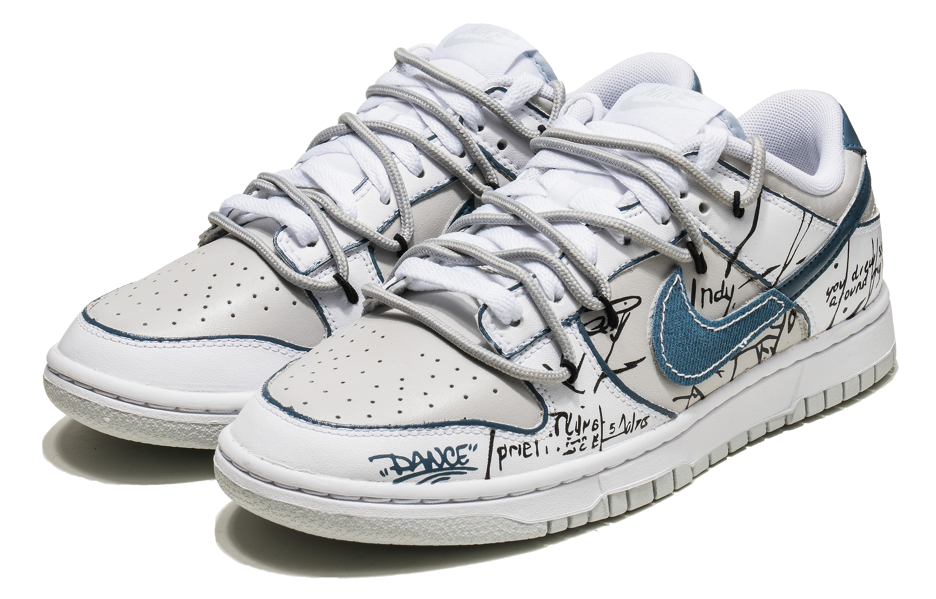 Shop [定制鞋款] 耐克Dunk Low '星愿' DV0831-101(TeamB--星愿诗行)
