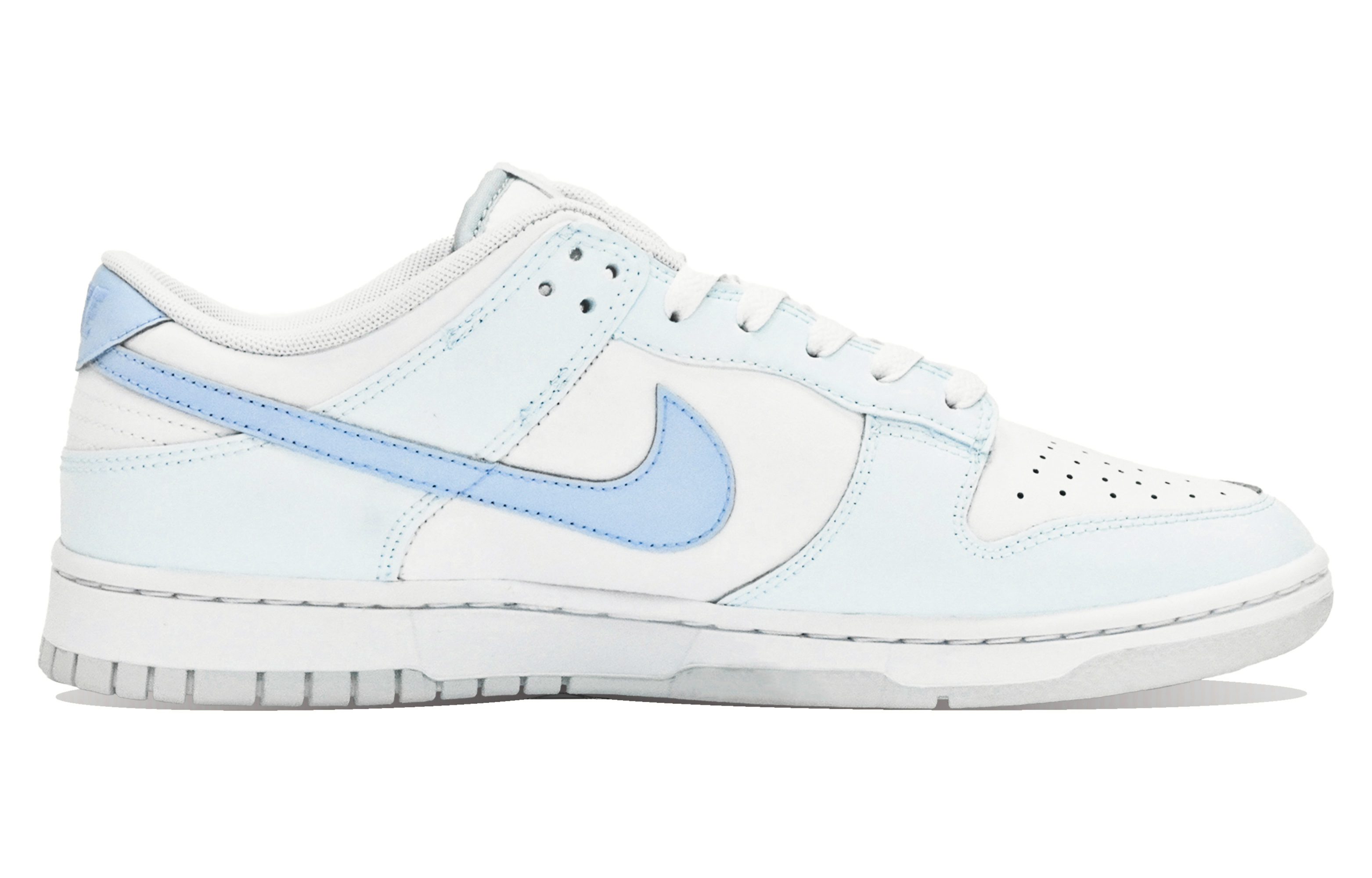 Lookbook [Kasut Tersuai] Nike Dunk Low 'Kisah Dongeng Berbintang Ais Gelembung' DH9765-102(Team14-史迪仔S-Box)