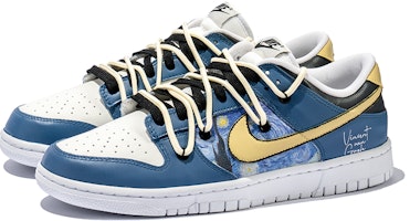 【カスタムシューズ】ナイキ ダンク ロー '星夜ブルーホワイト' DJ6188-101(TeamB-男款星月夜C-BOX) Lookbook 【カスタムシューズ】ナイキ ダンク ロー '星夜ブルーホワイト' DJ6188-101(TeamB-男款星月夜C-BOX)