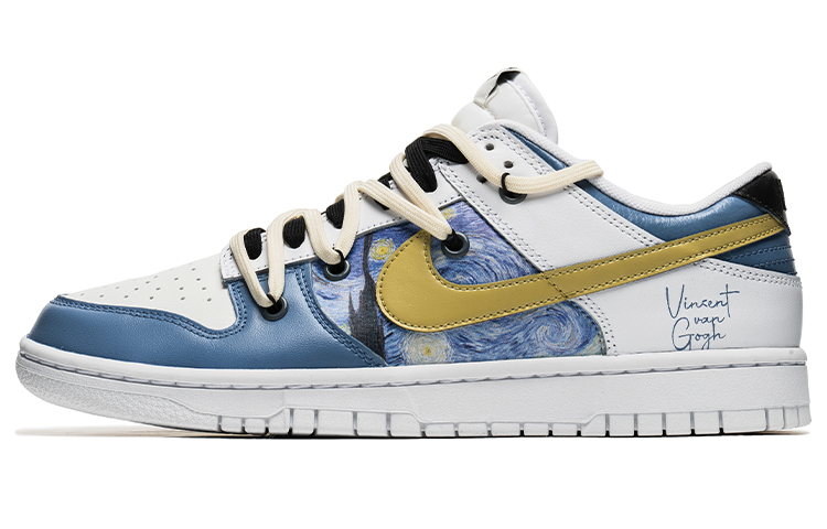 Buy 나이키 덩크 로우 '별밤 해체' 흰/노 (54자) DJ6188-101(TeamB-男款星月夜白黄)