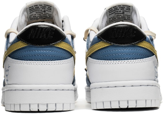 나이키 덩크 로우 '별밤 해체' 흰/노 (54자) DJ6188-101(TeamB-男款星月夜白黄) Shop 나이키 덩크 로우 '별밤 해체' 흰/노 (54자) DJ6188-101(TeamB-男款星月夜白黄)