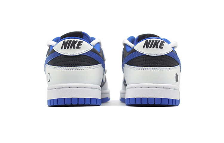 Shop [Kasut Tempahan] Nike Dunk Low 'Jalur Langit Berhias Tangan Tema Angkasa' DD1391-001(TeamR-男款-星途-白黑蓝)