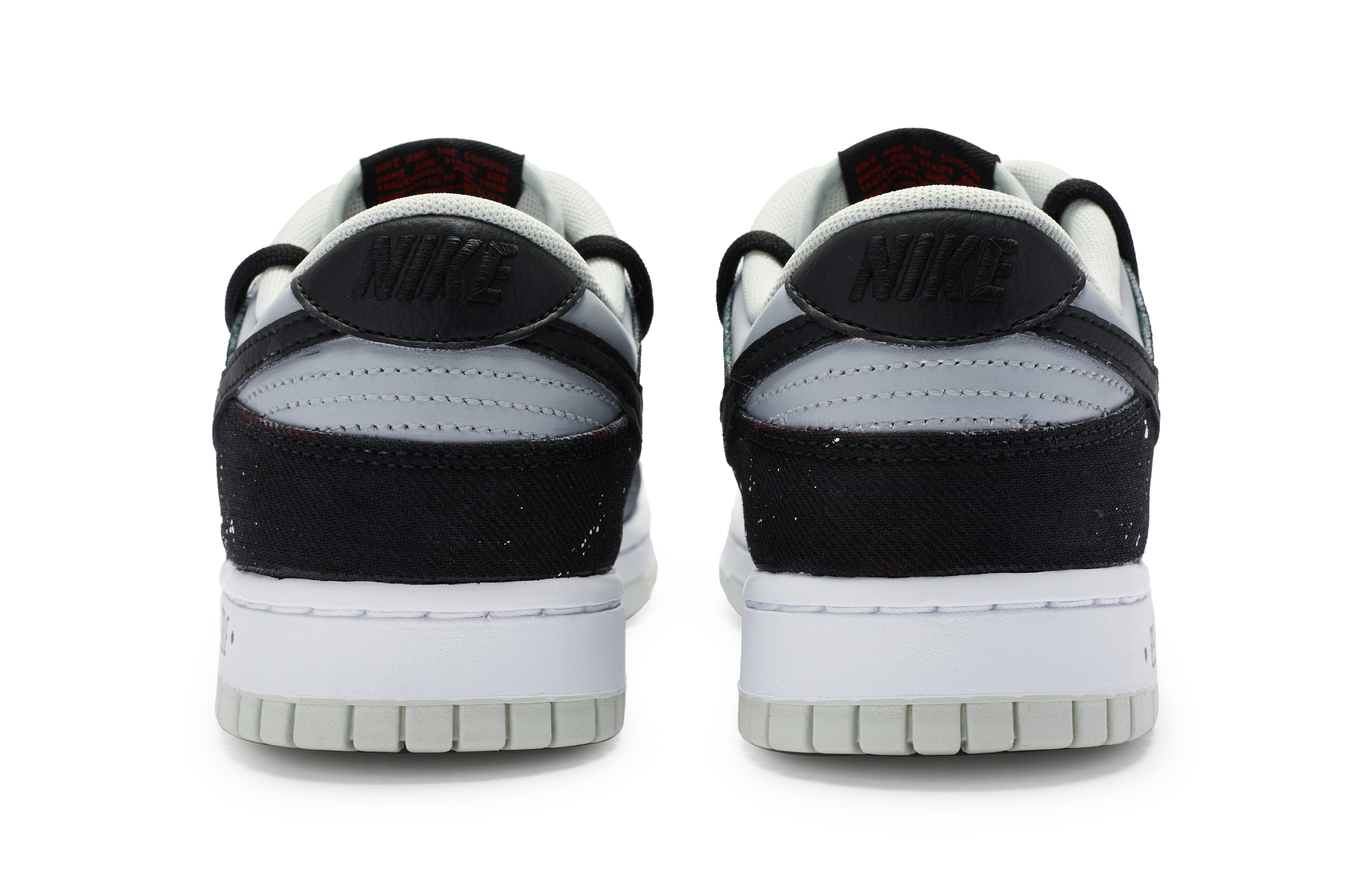 Shop [Kasut Tersuai] Nike Dunk Low 'Langit Berbintang Hitam Putih' DV0827-100(Team80-男款星空)