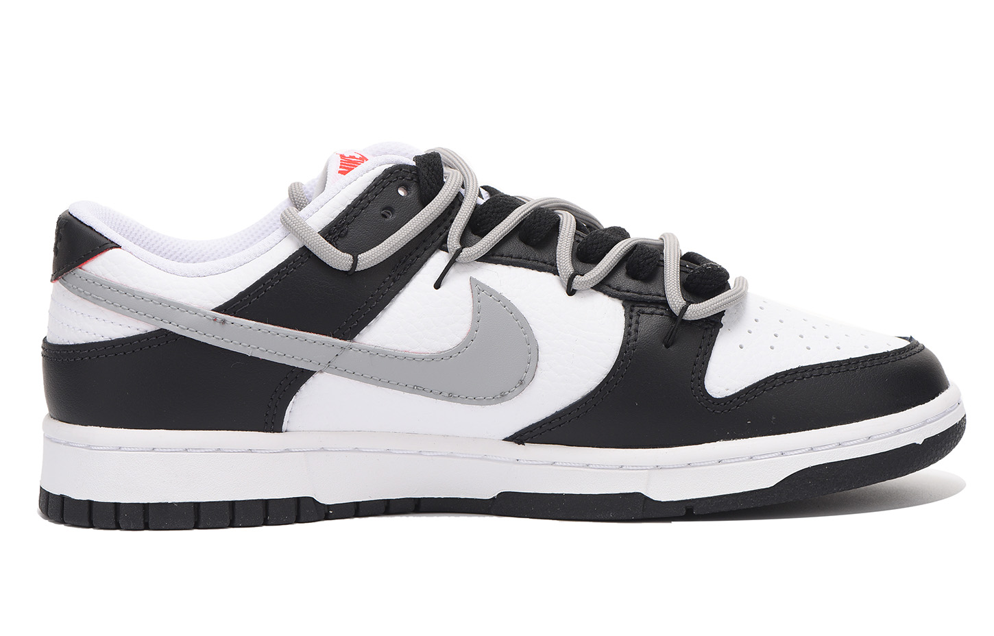 Order [Kasual] Nike Dunk Low 'Sticker Swoosh - Coklat Hitam Kelabu' FB3354-001-466399