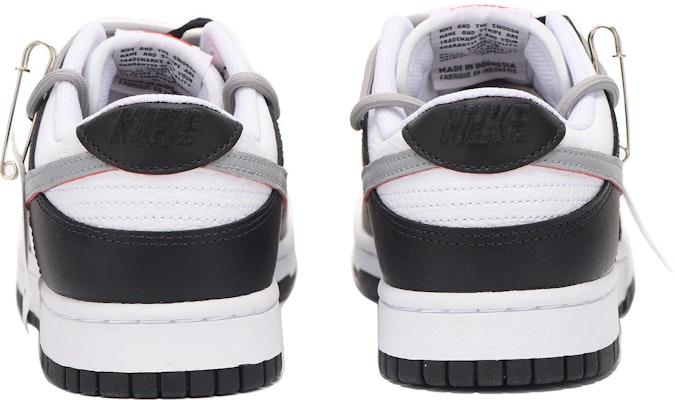 【訂製球鞋】Nike Dunk Low 栗子 便條 解構 高街 舒適百搭 低筒 板鞋 男款 黑灰 Shop 【訂製球鞋】Nike Dunk Low 栗子 便條 解構 高街 舒適百搭 低筒 板鞋 男款 黑灰