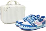 Buy 【定制球鞋】Nike Dunk Low 動漫 史迪仔 眼睛 牙齒 字母 二次元 解構風 低幫 板鞋 GS 藍白