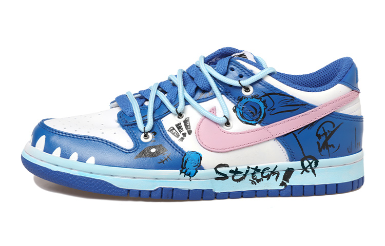 [Custom Shoes] Nike Dunk Low 'Stitch Deconstructed Blue-White' 圖 3
