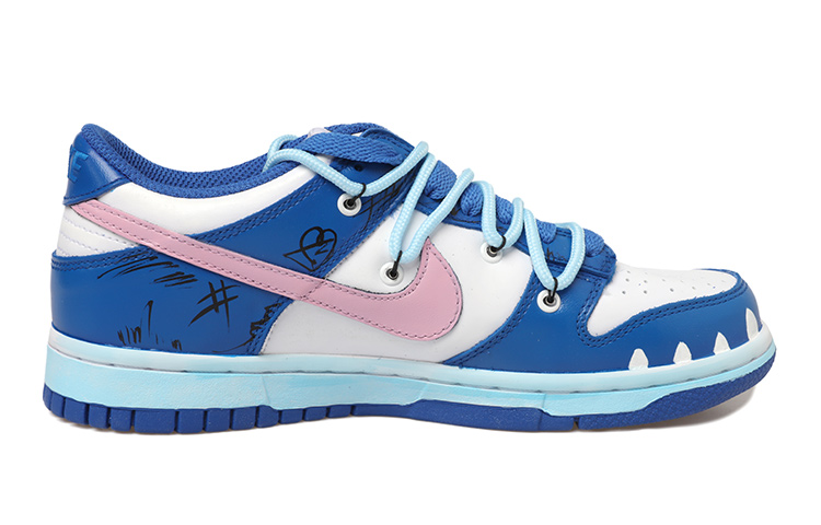 [Custom Shoes] Nike Dunk Low 'Stitch Deconstructed Blue-White' 圖 4