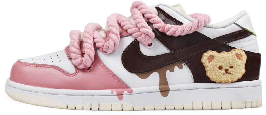 나이키 덩크 로우 '딸기 곰' (커스텀) DH9765-100(TeamD-GS款草莓小熊) Order 나이키 덩크 로우 '딸기 곰' (커스텀) DH9765-100(TeamD-GS款草莓小熊)