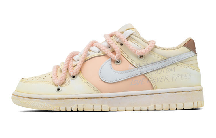 Buy [Sepatu Custom] Nike Dunk Low 'Strawberry Cake Milk Tea' DH9765-100(Teamfour-草莓蛋糕S-BOX)