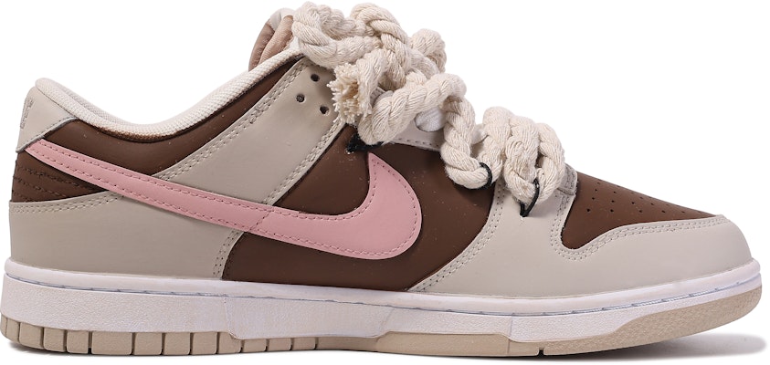 【定製球鞋】Nike Dunk Low 達文西定製 草莓餅乾 復古 簡約 百搭 舒適 低筒 滑板鞋 男款 米棕色粉色 Order 【定製球鞋】Nike Dunk Low 達文西定製 草莓餅乾 復古 簡約 百搭 舒適 低筒 滑板鞋 男款 米棕色粉色