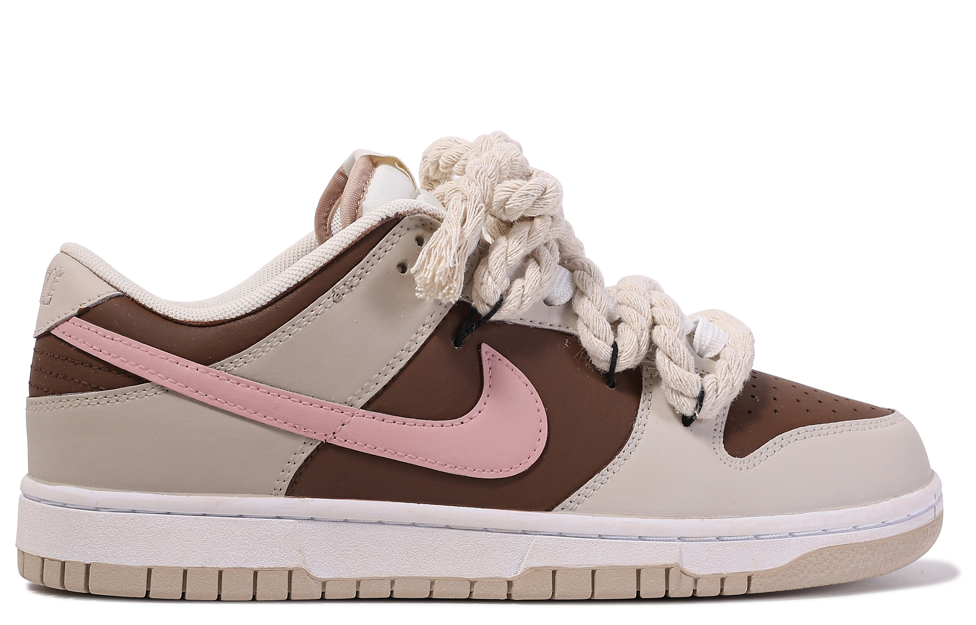 Lookbook [カスタムシューズ] ナイキ ダンク ロー 'ストロベリークッキー' DV0831-003(TeamM-草莓曲奇)