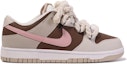 Lookbook 【定製球鞋】Nike Dunk Low 達文西定製 草莓餅乾 復古 簡約 百搭 舒適 低筒 滑板鞋 男款 米棕色粉色