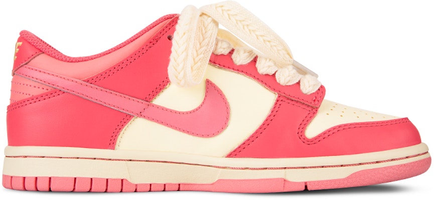 나이키 덩크 로우 '딸기크림' (커스텀) DH9765-200(TeamF-奶油小熊) Order 나이키 덩크 로우 '딸기크림' (커스텀) DH9765-200(TeamF-奶油小熊)