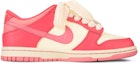 Order 【訂製球鞋】 Nike Dunk Low 清新少女 草莓花 奶油小熊 復古潮流 休閒 低筒 板鞋 GS 黃紅