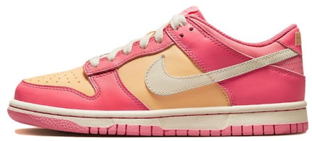 【訂製球鞋】 Nike Dunk Low 清新少女 草莓花 奶油小熊 復古潮流 休閒 低筒 板鞋 GS 黃紅 Details for 【訂製球鞋】 Nike Dunk Low 清新少女 草莓花 奶油小熊 復古潮流 休閒 低筒 板鞋 GS 黃紅