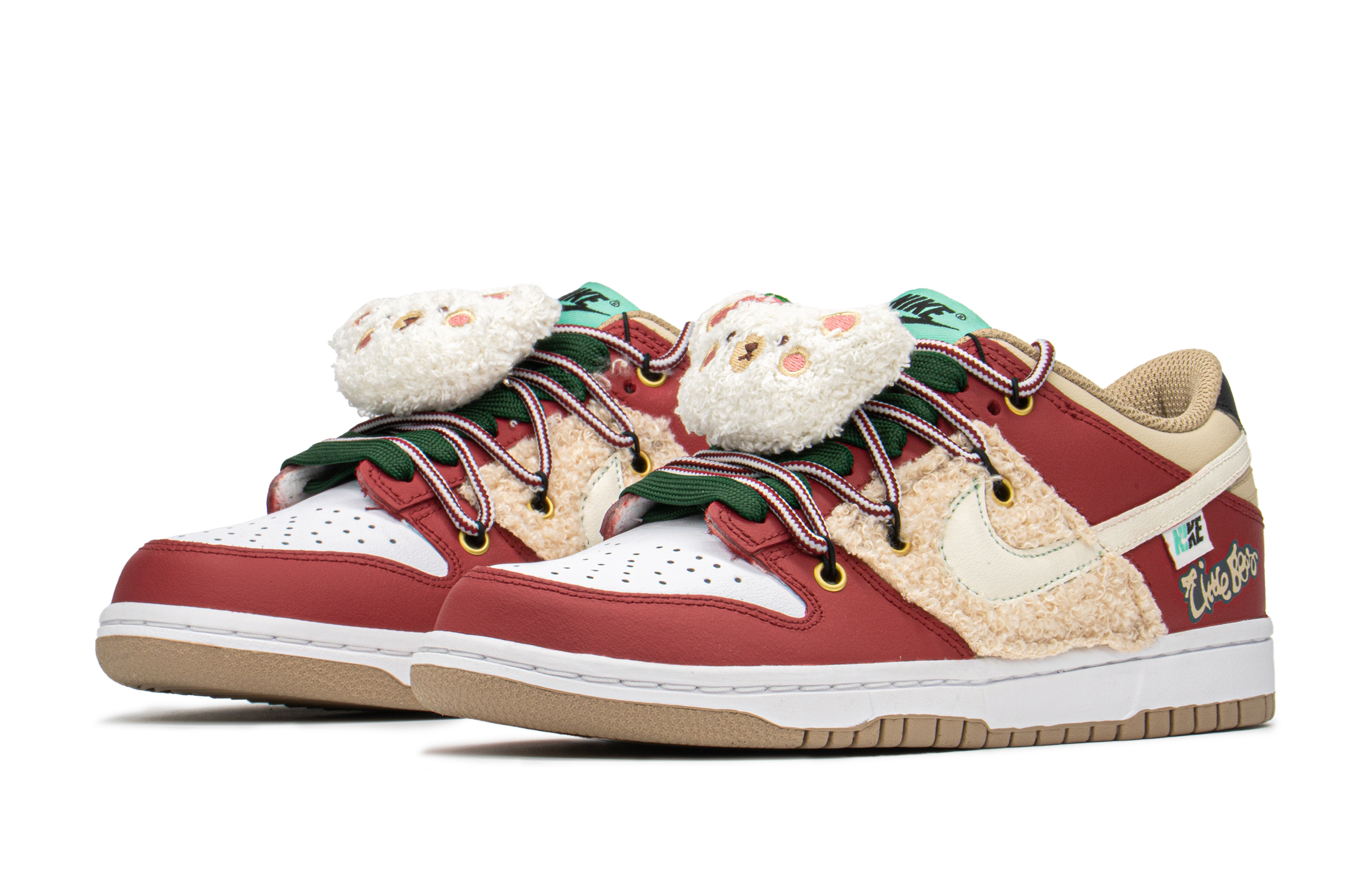 Lookbook 나이키 덩크 로우 '딸기 선물' (Nike Dunk Low '딸기 선물') DX6063-131(TeamA-DK女草莓小熊)