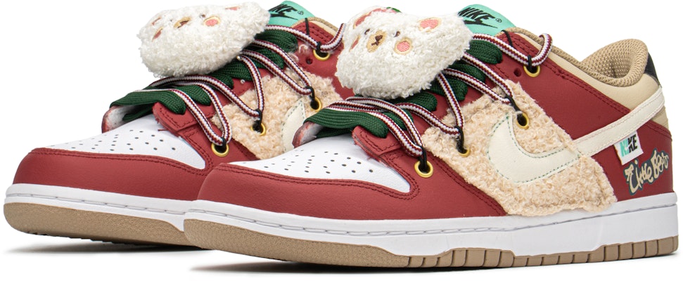 나이키 덩크 로우 '딸기 선물' (Nike Dunk Low '딸기 선물') DX6063-131(TeamA-DK女草莓小熊) Lookbook 나이키 덩크 로우 '딸기 선물' (Nike Dunk Low '딸기 선물') DX6063-131(TeamA-DK女草莓小熊)