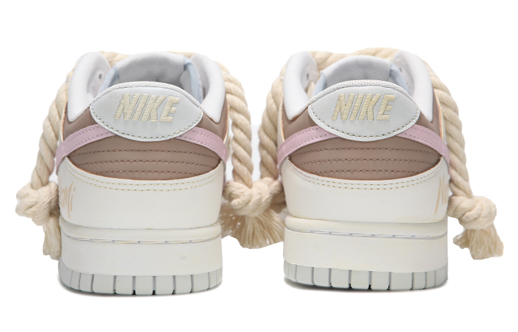 Shop [Zapatillas Personalizadas] Nike Dunk Low 'Té de Fresa con Leche' DV0831-101(Teamfour-男款草莓波波奶茶色)