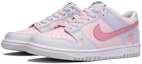 Lookbook 【定制球鞋】 Nike Dunk Low 草莓星球 甜美少女 休閒 百搭 低幫 板鞋 GS 藍粉