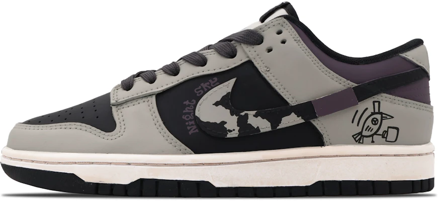 【訂製球鞋】 Nike Dunk Low 求飯小雞 少數民族 高街 夏日 塗鴉 百搭 低筒 板鞋 GS 黑色 Order 【訂製球鞋】 Nike Dunk Low 求飯小雞 少數民族 高街 夏日 塗鴉 百搭 低筒 板鞋 GS 黑色