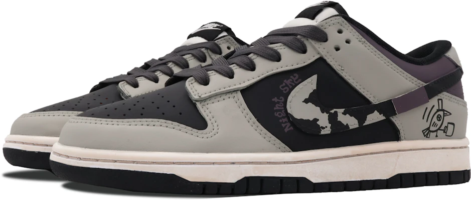 【訂製球鞋】 Nike Dunk Low 求飯小雞 少數民族 高街 夏日 塗鴉 百搭 低筒 板鞋 GS 黑色 Shop 【訂製球鞋】 Nike Dunk Low 求飯小雞 少數民族 高街 夏日 塗鴉 百搭 低筒 板鞋 GS 黑色