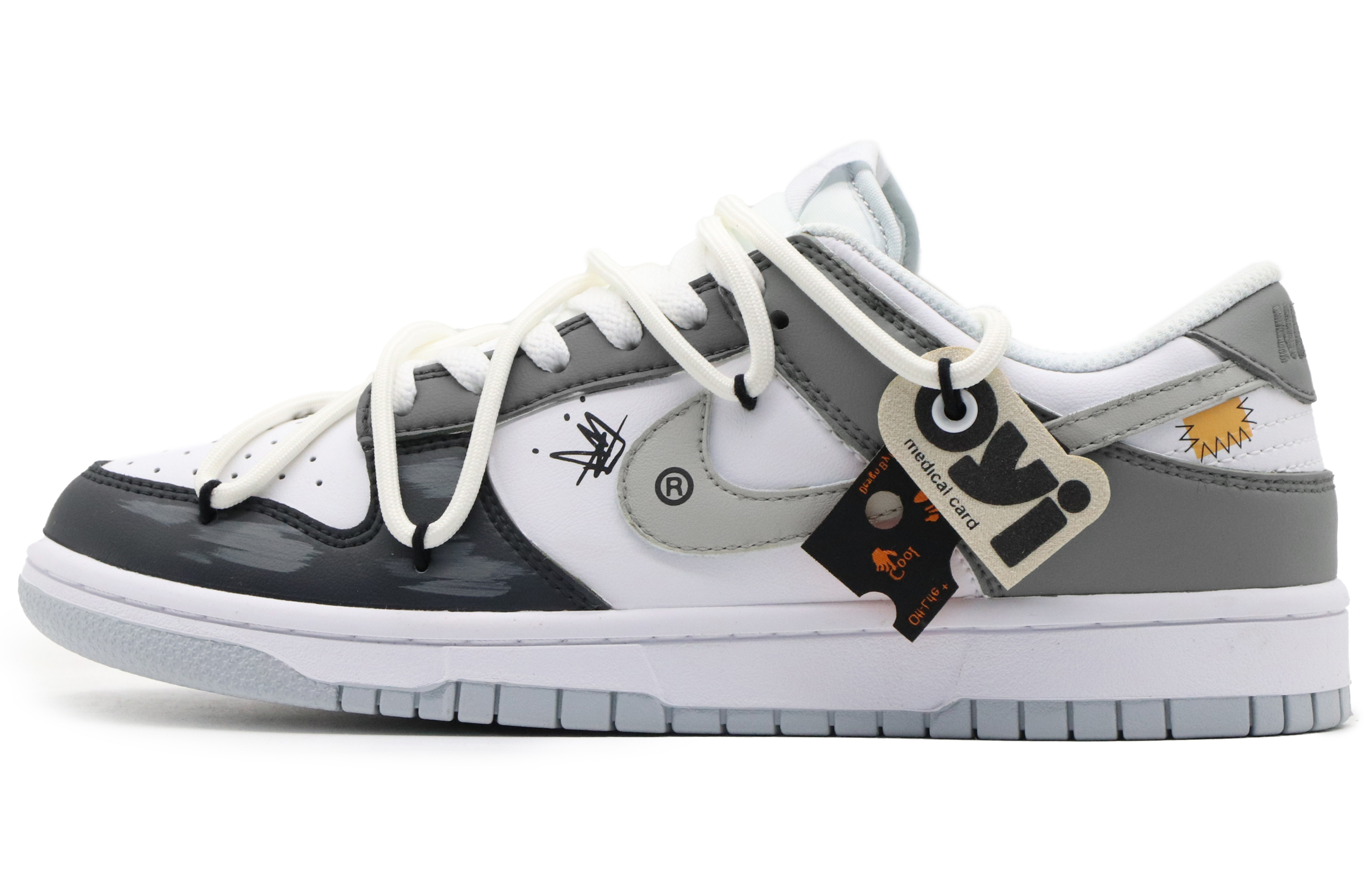 Buy Zapatillas Nike Dunk Low 'Graffiti Urbano Desgastado Deconstruido' DV0831-101(Team57-男款酷盖-)